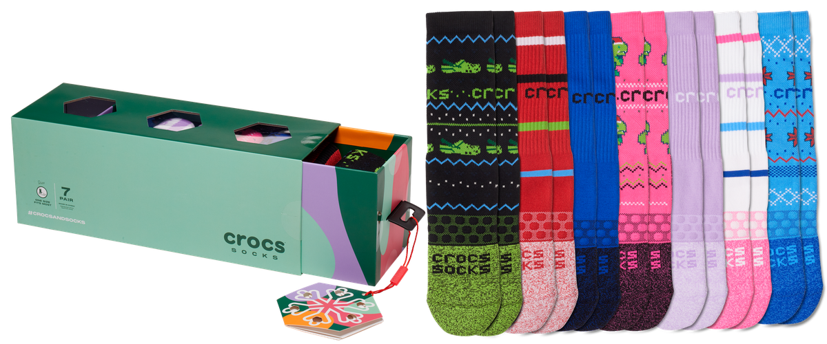 Unisex | Socks Adult Holiday Gift Set | Shoes | | OSFA - Crocs - Modalova