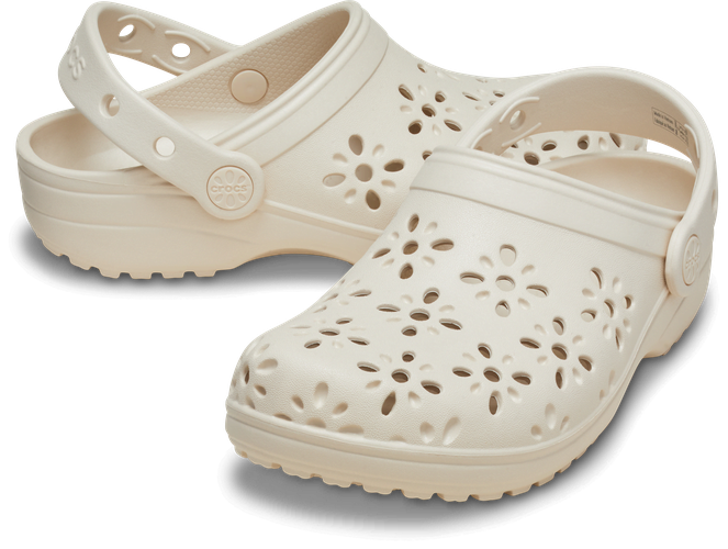Kids | Classic Floral Cut-Out | Clogs | | C12 - Crocs - Modalova
