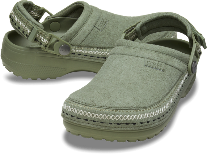 Unisex | Crafted Vegan Suede Stitch | Clogs | | W3/M2 - Crocs - Modalova