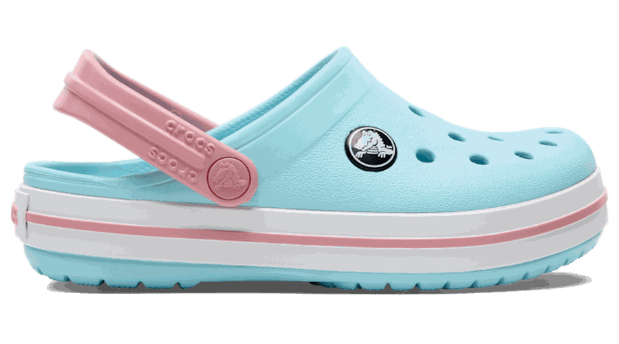 Toddler Crocband™ Sabots Enfants Ice Blue/White 19 - Crocs - Modalova