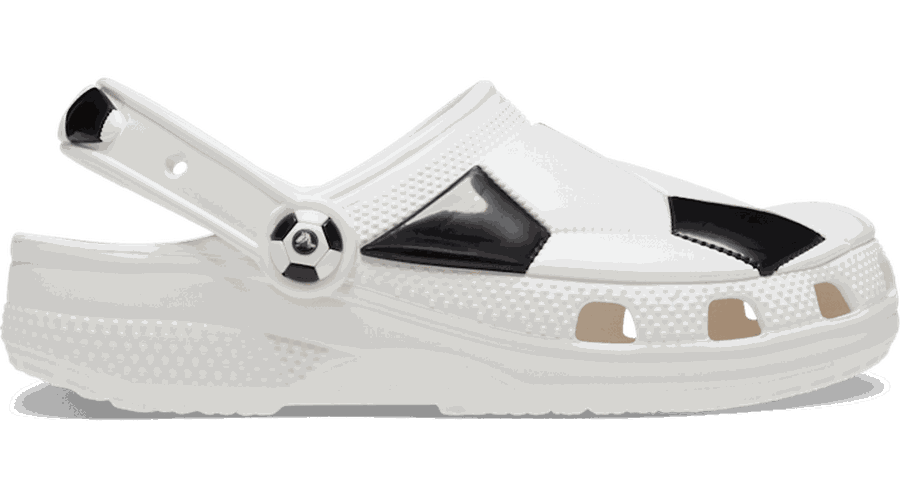 Crocs Classic Soccer Sabots Enfants White / Black 28 - Crocs FR Feed New - Modalova