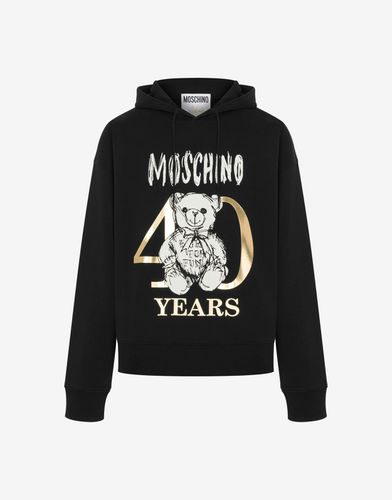 Years Teddy Bear Hoodie - Moschino - Modalova