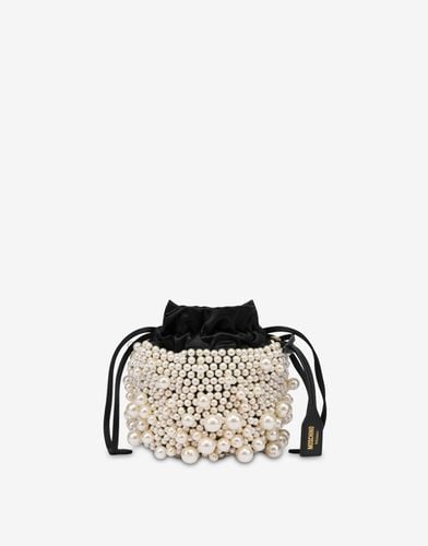 Pearls Bucket Bag - Moschino - Modalova