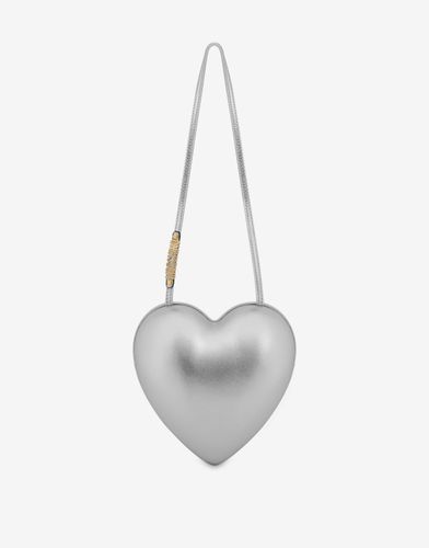 Moschino Laminated Heartbeat Bag - Moschino - Modalova