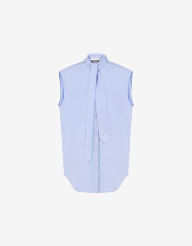 Sleeveless Shirt Tie - Moschino - Modalova