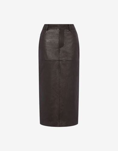 Long Skirt In Napa - Moschino - Modalova