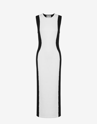 Merino Wool Long Dress - Moschino - Modalova