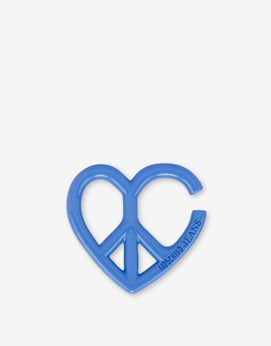 Peace & Love Ring - Moschino Jeans - Modalova