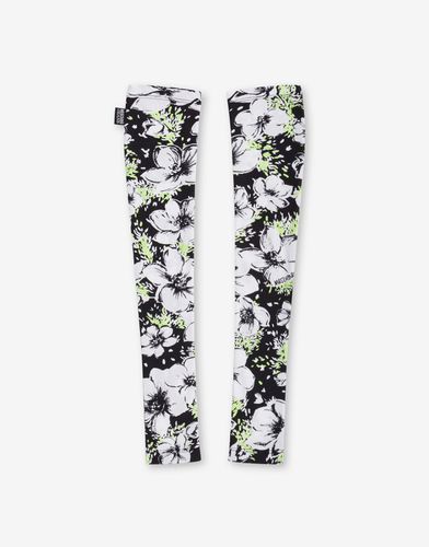 Lycra Arm Warmers Graphic Flowers Print - Moschino Jeans - Modalova