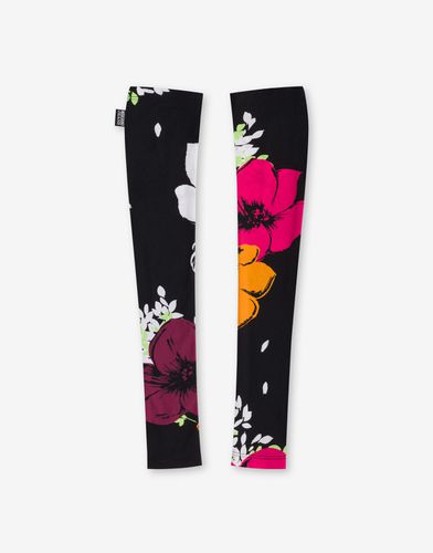 Lycra Arm Warmers Flowers Print - Moschino Jeans - Modalova