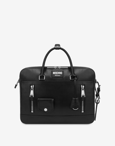 Biker Overnight Bag - Moschino - Modalova