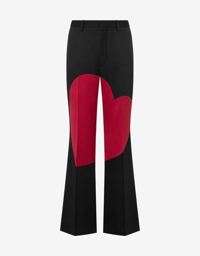 Heart Graphic Trousers - Moschino - Modalova