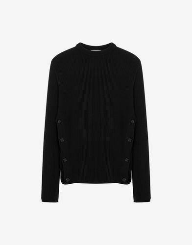 Rib-knit Jumper - Moschino - Modalova