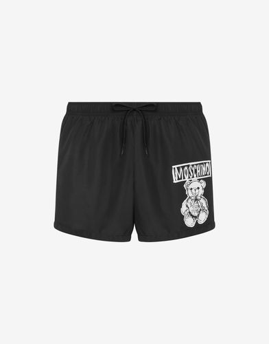 Moschino Teddy Bear Swim Trunks - Moschino - Modalova