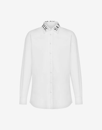 Oxford Shirt Same Old Chic - Moschino - Modalova