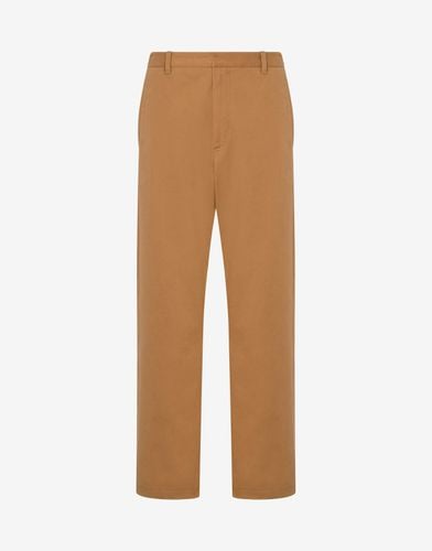 Cotton Drill Pants Same Old Chic - Moschino - Modalova