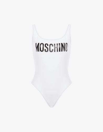 One-piece Swimsuit With Logo - Moschino - Modalova