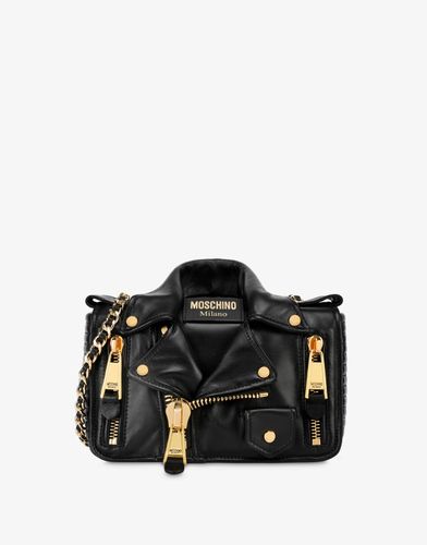 Nappa Biker Bag - Moschino - Modalova