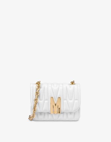 Quilted M Bag - Moschino - Modalova