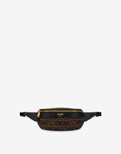 All-over Logo Nylon Belt Bag - Moschino - Modalova