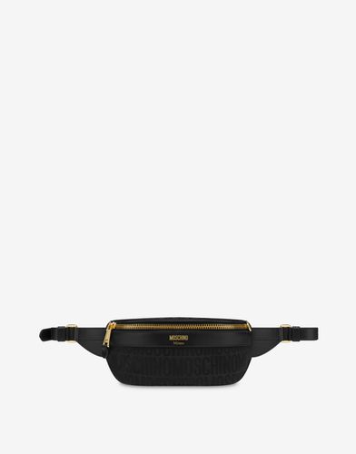 All-over Logo Nylon Belt Bag - Moschino - Modalova