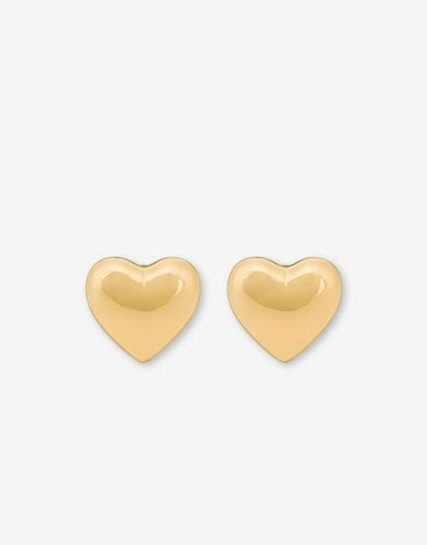 Heart Clip-on Earrings - Moschino - Modalova