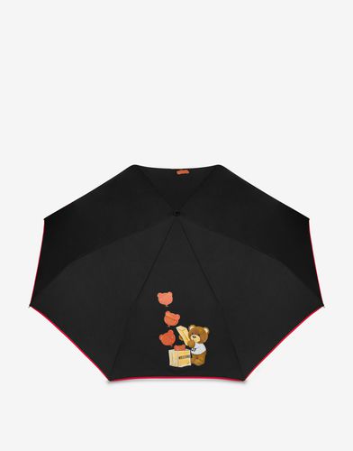 Teddy Balloons Open & Close Umbrella - Moschino - Modalova