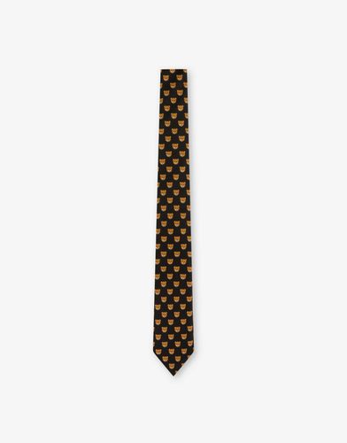 Allover Teddy Bear Tie - Moschino - Modalova