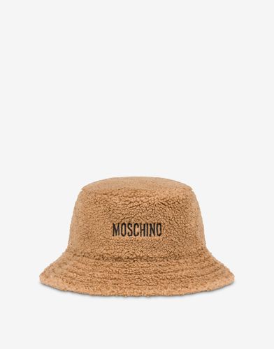Logo Embroidery Bucket Hat - Moschino - Modalova