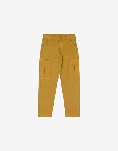 School Patch Gabardine Pants - Moschino - Modalova