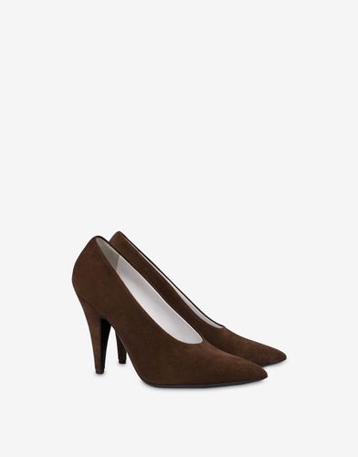 Suede Pumps - Moschino - Modalova