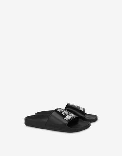 Pure Moschino Pool Sliders - Moschino - Modalova