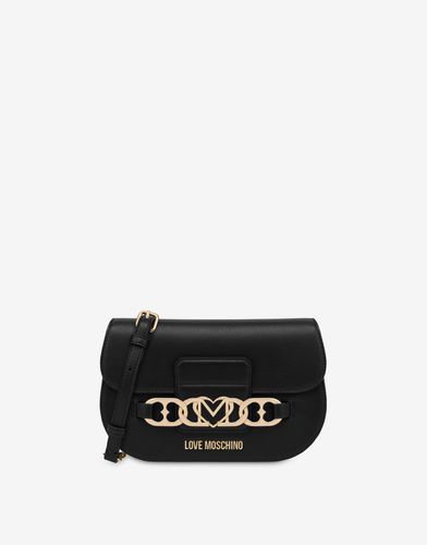 Crossbody Bag With Chain - Love Moschino - Modalova