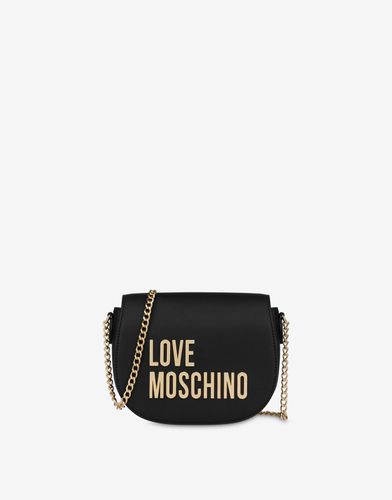 Eco-friendly Crossbody Bag With Logo - Love Moschino - Modalova