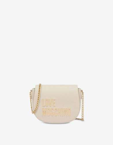 Eco-friendly Crossbody Bag With Logo - Love Moschino - Modalova