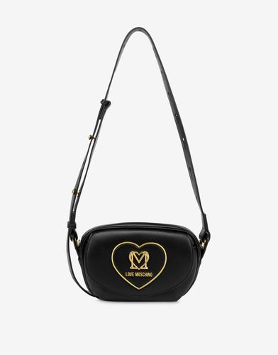 Heart Plaque Crossbody Bag - Love Moschino - Modalova