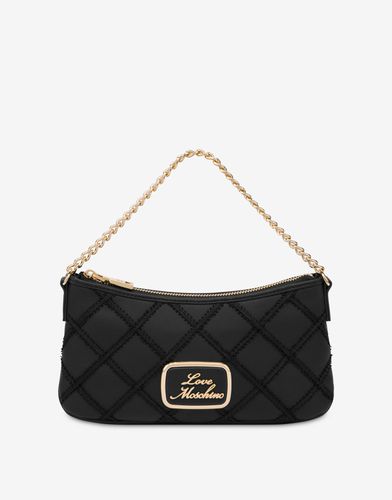 Lady Lace Mini Hobo Bag - Love Moschino - Modalova