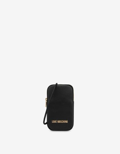 Phone Bag With Strap - Love Moschino - Modalova