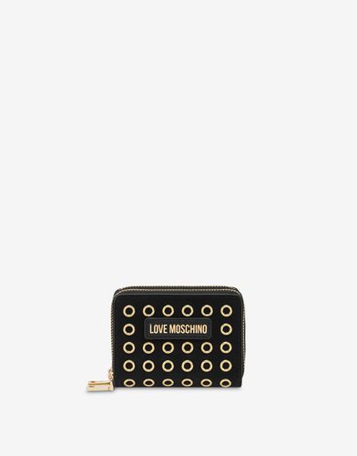 Small Zip-around Wallet - Love Moschino - Modalova