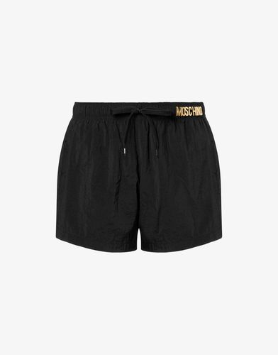 Lettering Logo Beach Boxer - Moschino - Modalova