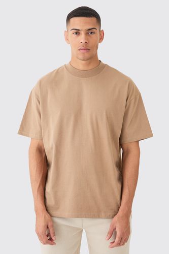 Oversized Extended Neck Heavyweight T-shirt - - XL - boohooMAN - Modalova