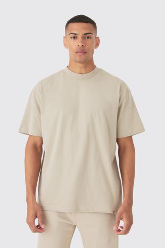 Oversized Extended Neck Heavyweight T-shirt - - S - boohooMAN - Modalova