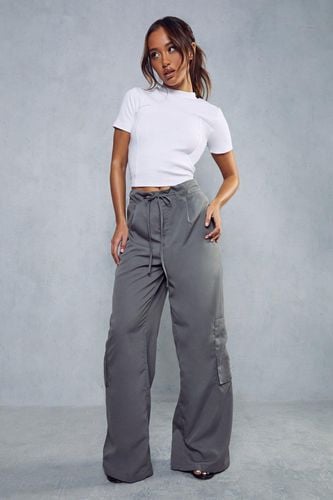 Womens Low Rise Cargo Trousers - - 10 - MISSPAP - Modalova