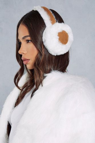 Womens Faux Fur Trim Ear Muffs - - One Size - MISSPAP - Modalova