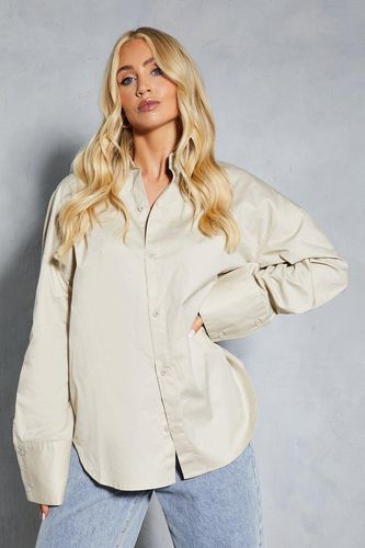 Womens Oversized Open Back Shirt - - 16 - MISSPAP - Modalova