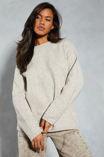 Womens Premium Knitted Mohair Oversized Jumper - - M - MISSPAP - Modalova