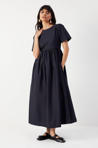 Womens Poplin Chuck On Smock Midi Dress - - 14 - Warehouse - Modalova