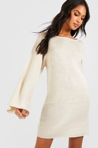 Womens Oversized Wide Sleeve Jumper Dress - - XL - boohoo - Modalova
