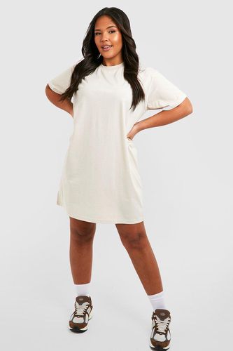 Womens Plus Cotton Short Sleeve T-shirt Dress - - 16 - boohoo - Modalova