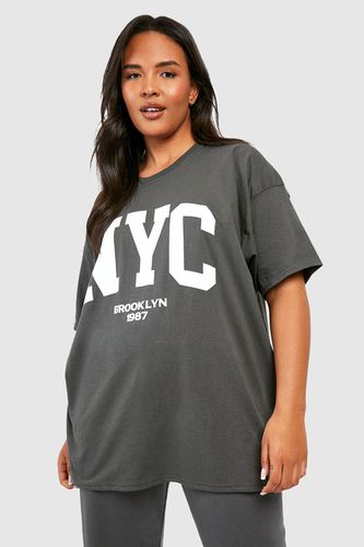 Womens Plus Nyc Oversized T-shirt - - 18 - boohoo - Modalova